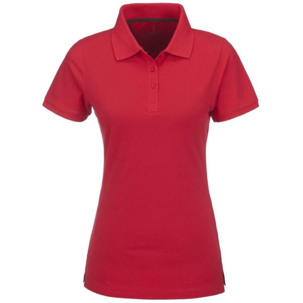 Ladies Calgary Golf Shirt – Red — Ladies Calgary Golf Shirt – Red