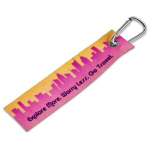 Alternative view of Hoppla Voyanta 38mm Polyester Identifier Tag