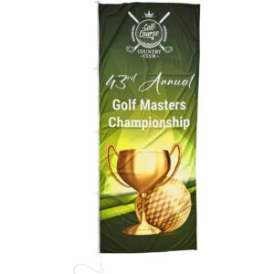 Alternative view of Champion Corporate Pole Flag 1200mm x 3000mm