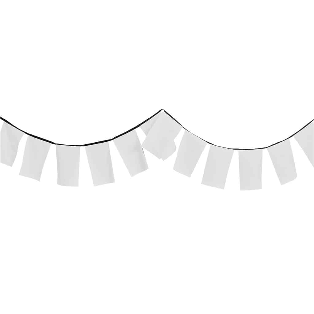 Sublimated Single-Sided Polyester Rectangle Bunting - 10m - Image 2