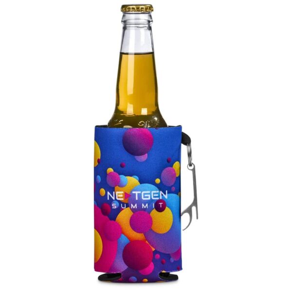 Hoppla Freezo Neoprene Stubby Cooler With Bottle Opener — Hoppla Freezo Neoprene Stubby Cooler With Bottle Opener