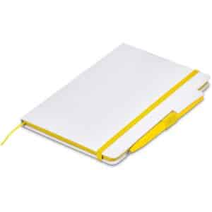 Olson Notebook & Pen Set - Yellow - Image 3