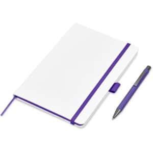 Duncan Notebook & Pen Set - Purple - Image 3