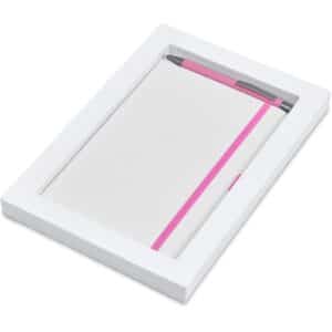 Duncan Notebook & Pen Set - Pink - Image 3