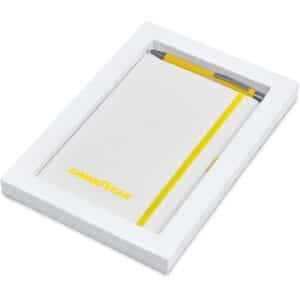 Duncan Notebook & Pen Set - Yellow - Image 6
