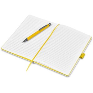 Duncan Notebook & Pen Set - Yellow - Image 3