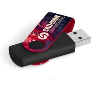 Axis Gyro Black Flash Drive - 32GB - Image 12
