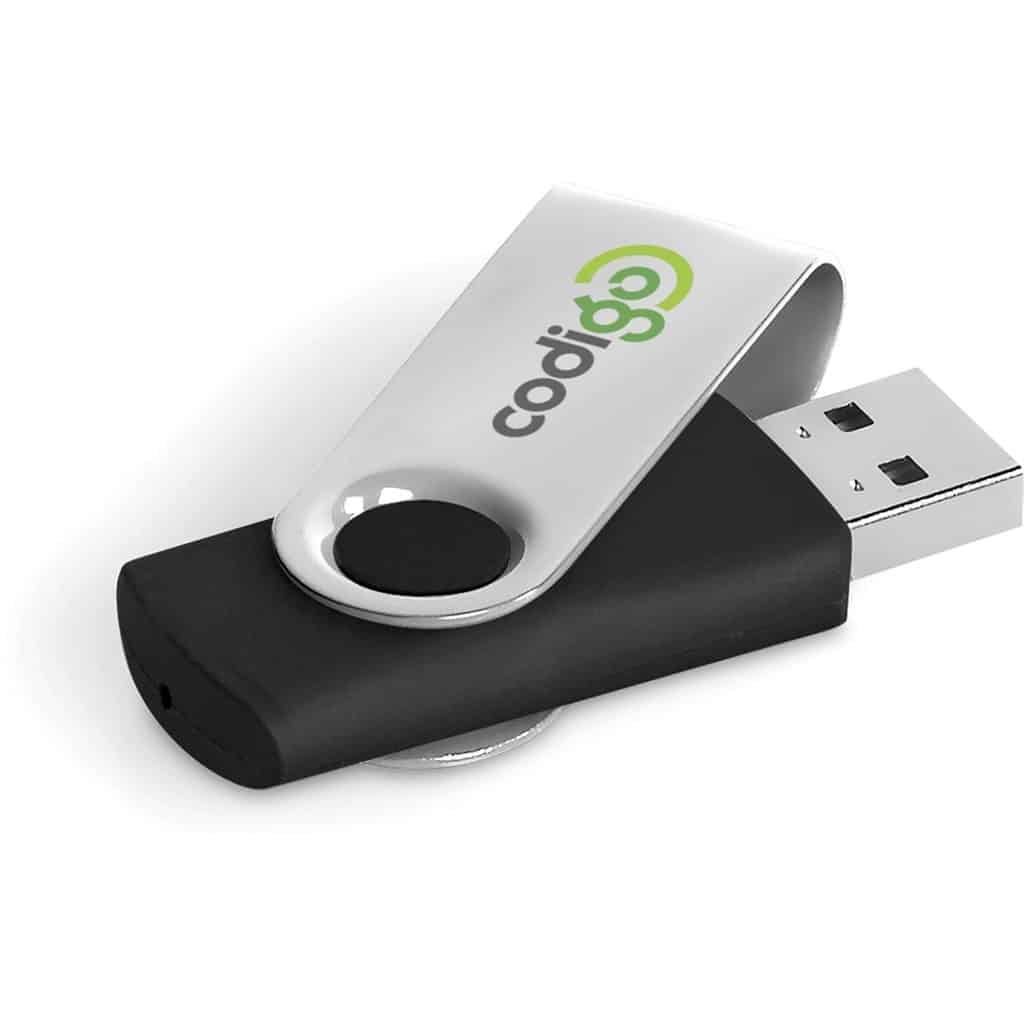 Axis Gyro Black Flash Drive - 32GB - Image 13