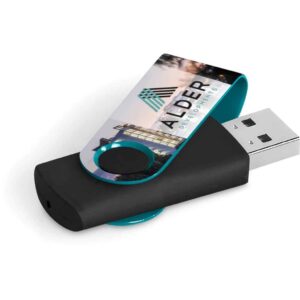 Axis Gyro Black Flash Drive - 32GB - Image 15