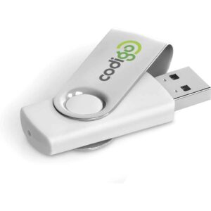 Axis Gyro White Flash Drive - 32GB - Image 13