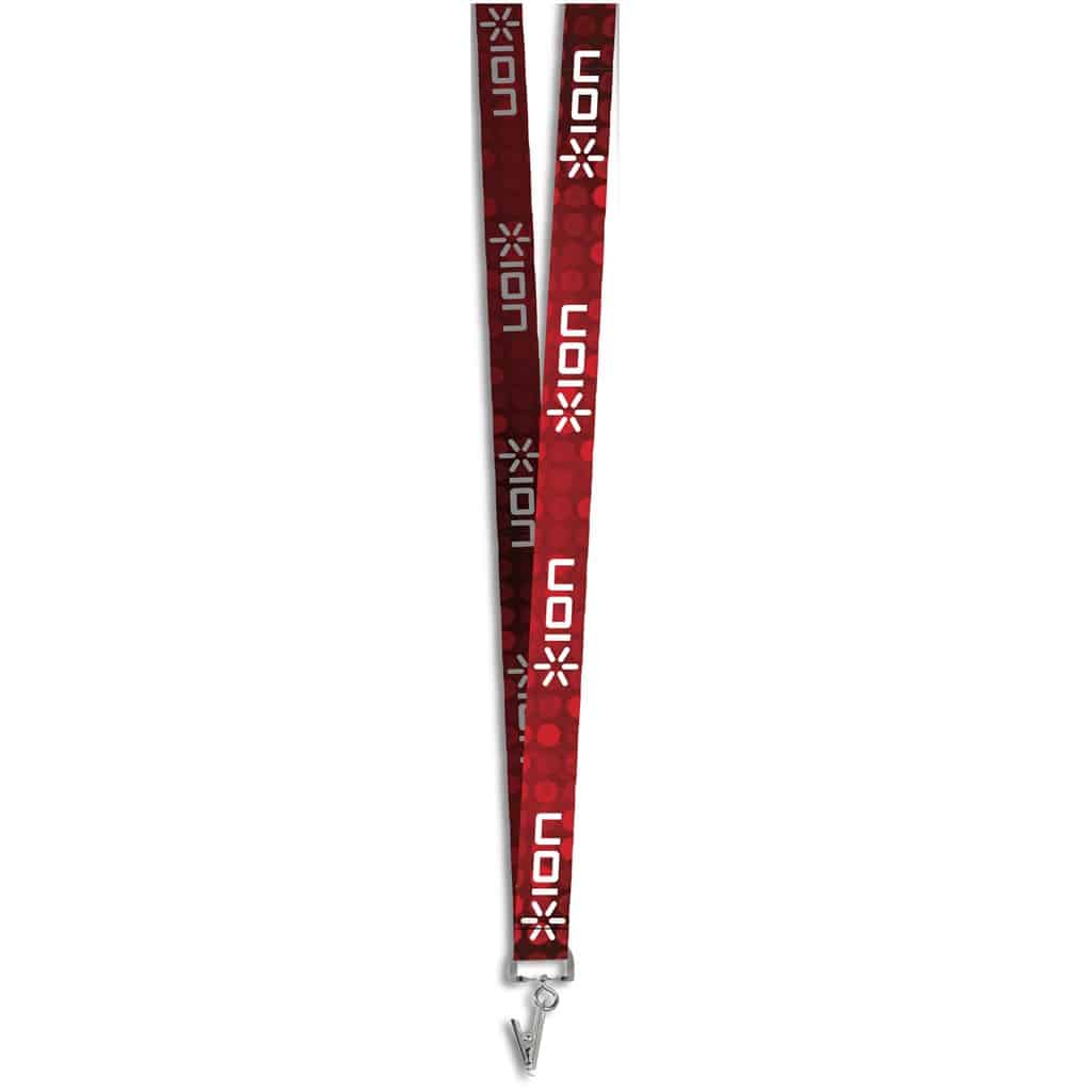 Altitude Crocodile Clip Double-Sided Sublimation Satin Lanyard - Image 4