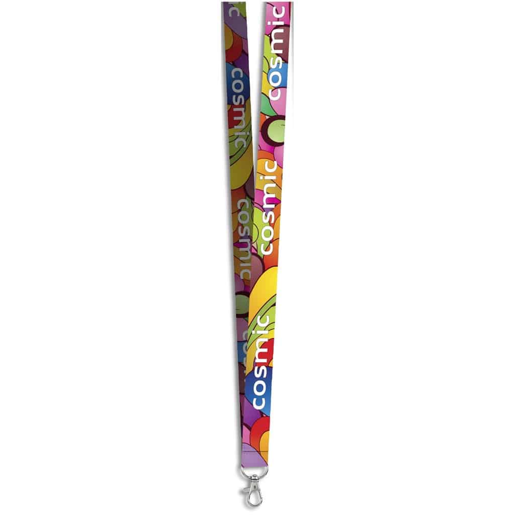 Altitude Snap Hook Clip Double-Sided Sublimation Satin Lanyard - Image 2