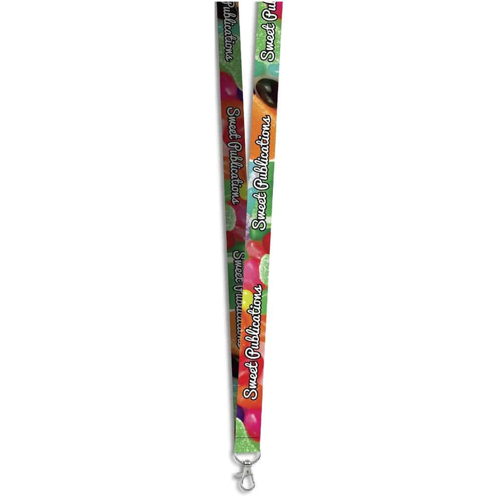 Altitude Snap Hook Clip Double-Sided Sublimation Satin Lanyard - Image 3