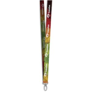 Alternative view of Altitude Lobster Clip Double-Sided Sublimation Satin Lanyard