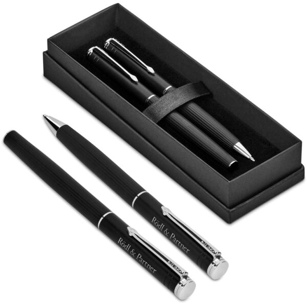 Alex Varga Mollino Ball Pen & Rollerball Set — Alex Varga Mollino Ball Pen & Rollerball Set