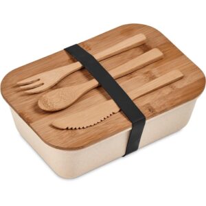 Kooshty Natura Plus Bamboo Fibre Lunch Box Set - Image 5