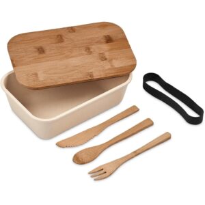 Kooshty Natura Plus Bamboo Fibre Lunch Box Set - Image 3