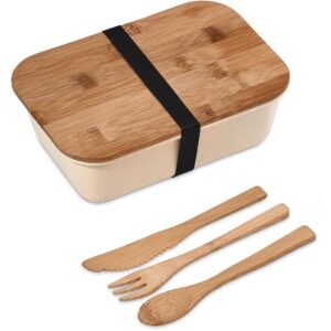 Kooshty Natura Plus Bamboo Fibre Lunch Box Set - Image 4