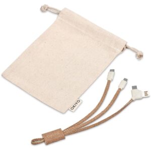Alternative view of Okiyo Soshin Cork Tri-Cable