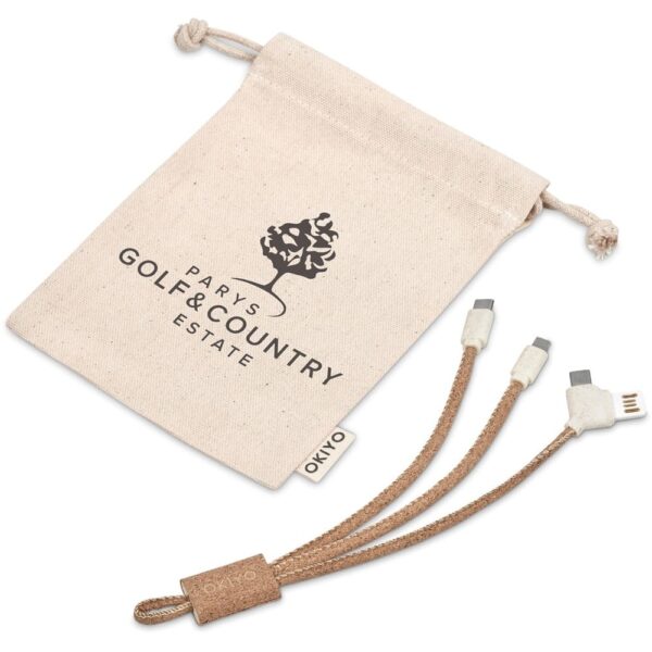 Okiyo Soshin Cork Tri-Cable — Okiyo Soshin Cork Tri-Cable