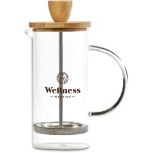 Okiyo Aibo Glass & Bamboo Coffee Set - Image 17