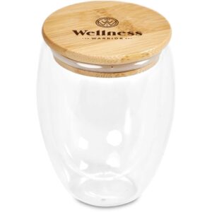 Okiyo Aibo Glass & Bamboo Coffee Set - Image 10