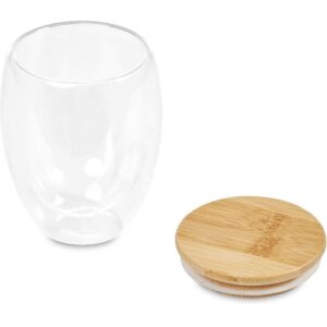 Okiyo Aibo Glass & Bamboo Coffee Set - Image 3