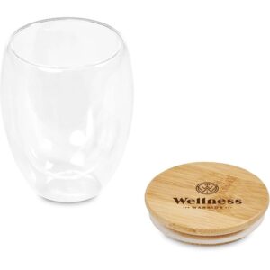 Okiyo Aibo Glass & Bamboo Coffee Set - Image 11