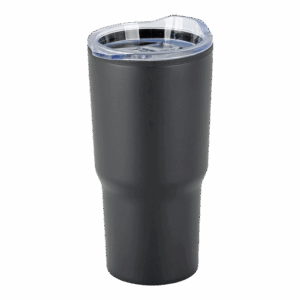 590ml Stainless Steel Mug With Clear Lid — 590ml Stainless Steel Mug With Clear Lid