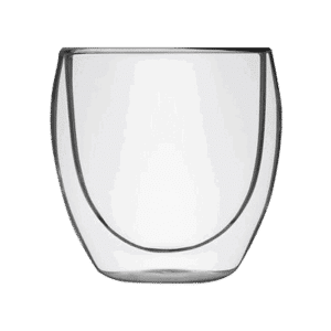 Elegant Double Wall Glass Mug in Gift Box