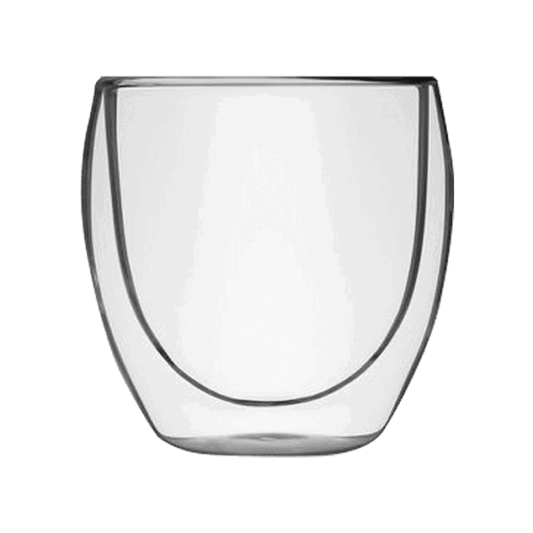 Elegant Double Wall Glass Mug in Gift Box — Elegant Double Wall Glass Mug in Gift Box
