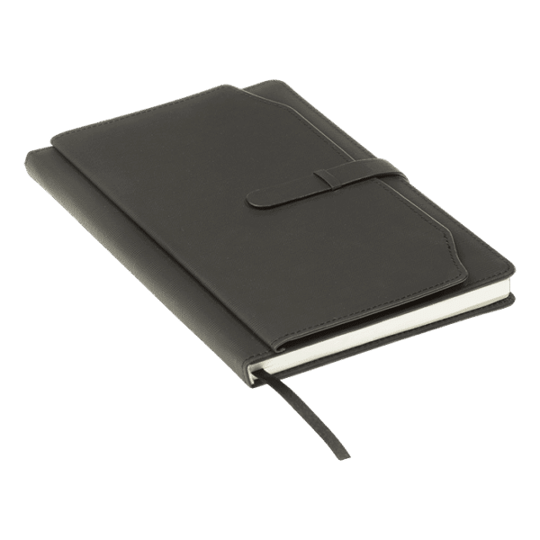 A5 Notebook with Outer Pouch — A5 Notebook with Outer Pouch