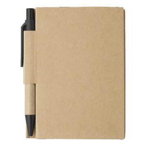 Mini Recycled Notebook and Pen