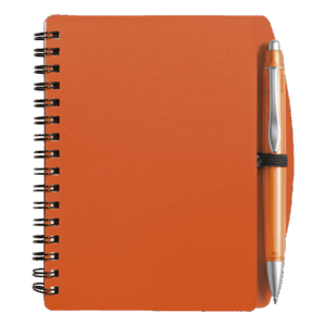A6 Spiral Notebook and Pen — A6 Spiral Notebook and Pen