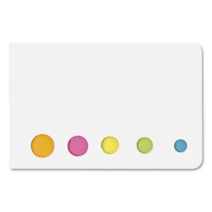 Holder with Sticky Notes