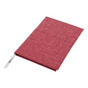 A5 Melange Notebook With Front Pocket — A5 Melange Notebook With Front Pocket