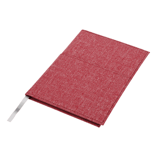 A5 Melange Notebook With Front Pocket — A5 Melange Notebook With Front Pocket