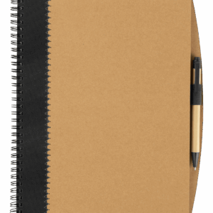Alternative view of Recycled Cardboard Notebook With Pen