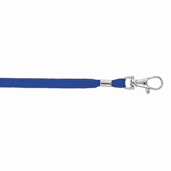 Woven Lanyard with Metal Clip