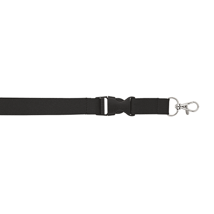 Woven Lanyard with Plastic Buckle - Image 2