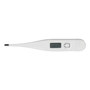 Thermometer in Transparent Box