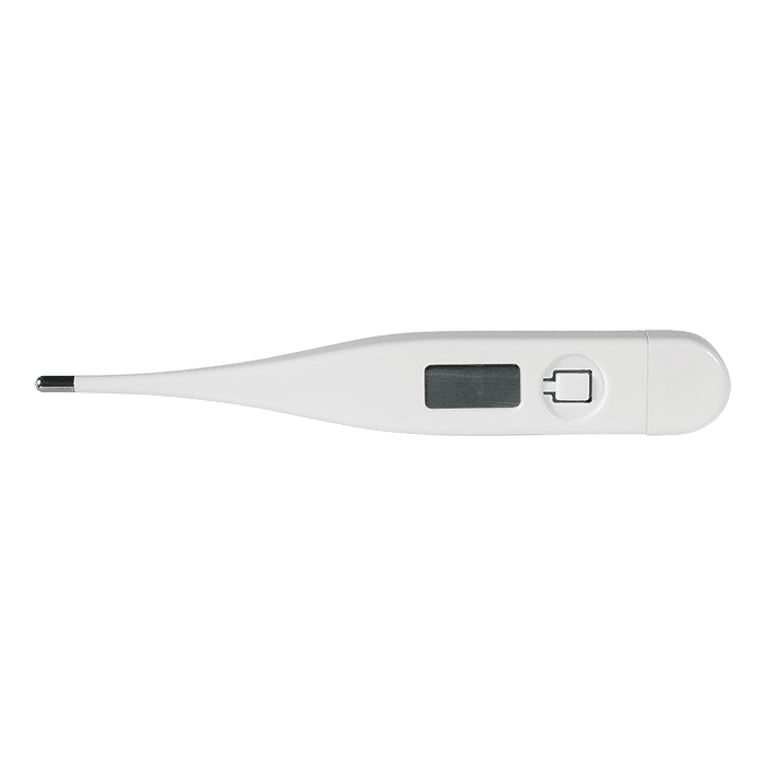 Thermometer in Transparent Box