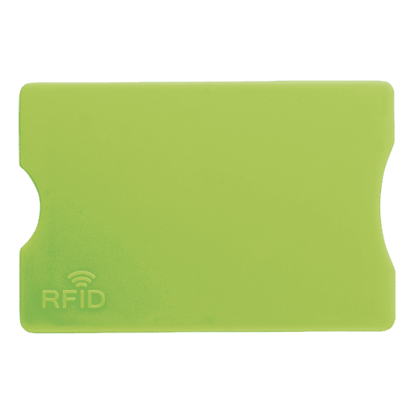 Plastic Card Holder with RFID Protection — Plastic Card Holder with RFID Protection
