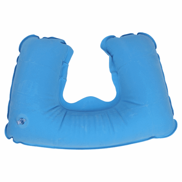 Inflatable Travel Cushion in Pouch — Inflatable Travel Cushion in Pouch