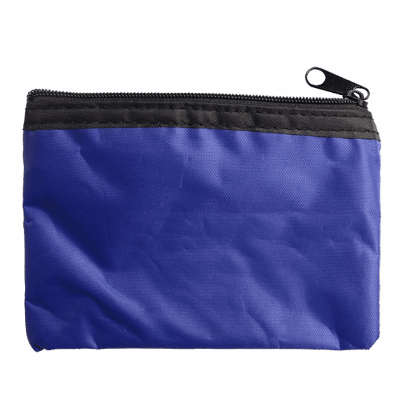 Zippered Pouch with Split Ring — Zippered Pouch with Split Ring