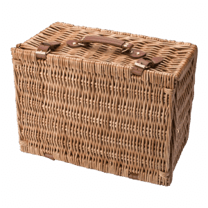 Two Person Willow Picnic Basket