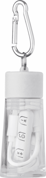 Bluetooth Earphones In Plastic Case — Bluetooth Earphones In Plastic Case