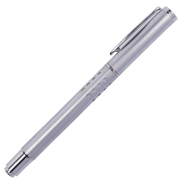 Wavy Clip Brass Rollerball Pen