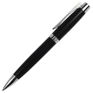 Square Clip Brass Ballpoint Pen
