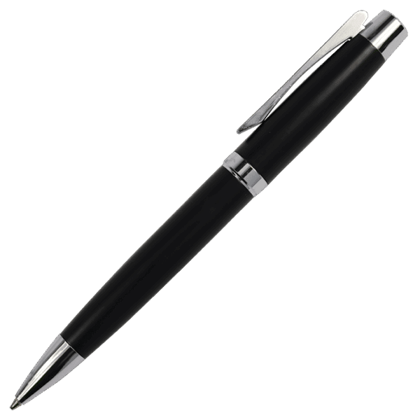 Square Clip Brass Ballpoint Pen